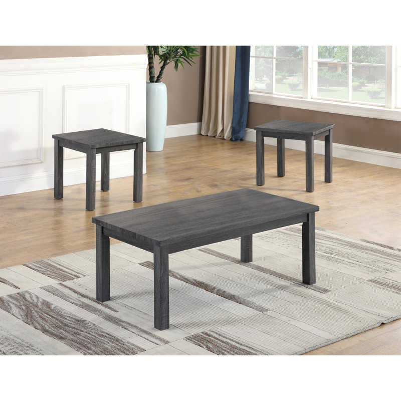 Gracie Oaks Rushville 3 Piece Coffee Table Set & Reviews Wayfair